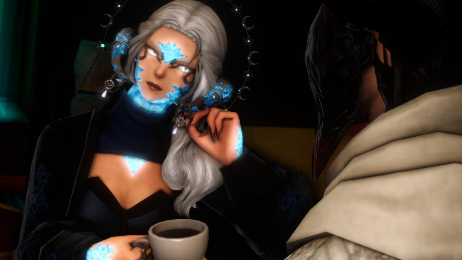 Cafe Scene 2 by Reza